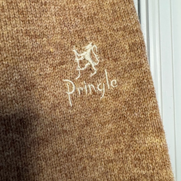 Vintage Pringle of Scotland 100% Lambswool Size XXL Argyle Sweater - Picture 4 of 5